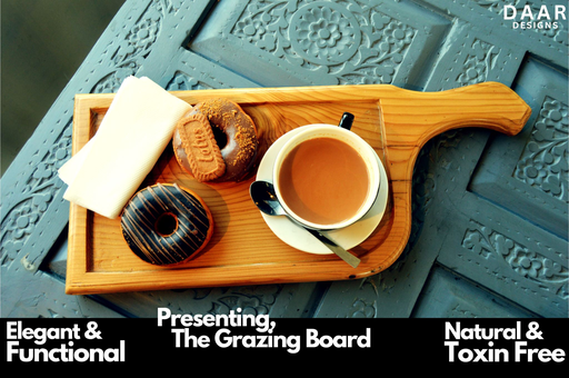 The Grazing Board – Crafted from Deodar Wood